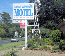 Orana Windmill Motel - Tourism Townsville