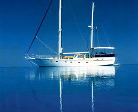 A Luxury Yacht On Sydney Harbour - Tourism Townsville 0