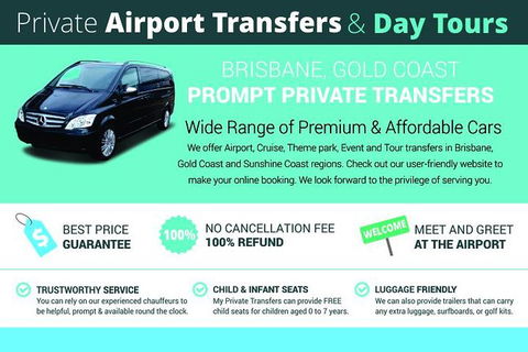 Private Brisbane Airport Family Transfers- Brisbane Airport To Surfers Paradise - Tourism Townsville 1