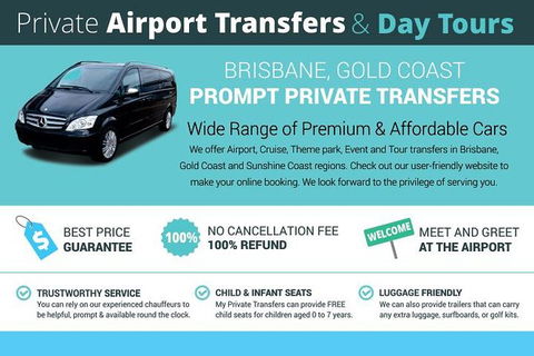 Brisbane Airport To Surfers Paradise- Private Airport Transfers - Tourism Townsville 1