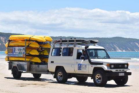 Half-Day Kayak With Dolphins And 4WD Beach Drive From Rainbow Beach - Tourism Townsville 13
