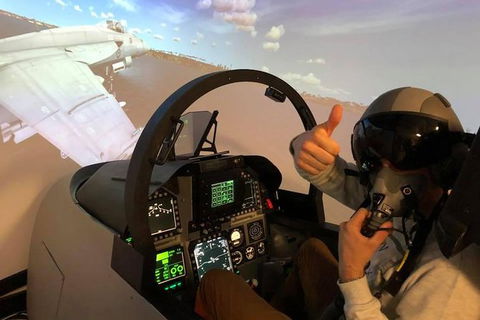 F-18 Combat Fighter Flight Simulator: 60 Minutes - Tourism Townsville 0