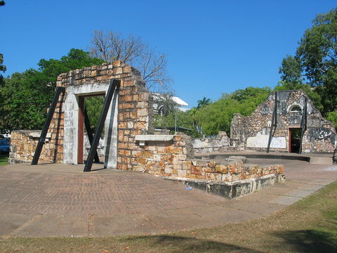 Town Hall Ruins, Darwin - Tourism Townsville 1