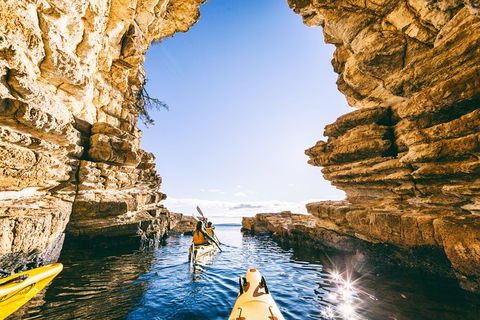 Hobart\'s Cliffs, Caves And Beaches Kayak Tour - Tourism Townsville 0