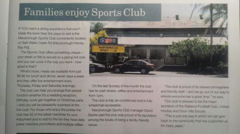 Maryborough Sports Club Inc - Tourism Townsville 3
