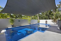 Tropical private holiday house with pool