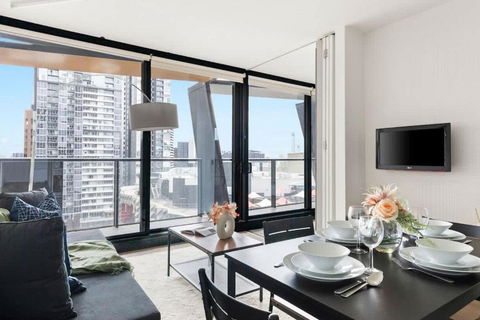 A 2 Bed 3min To Melbourne Central With Parking - Tourism Townsville 3