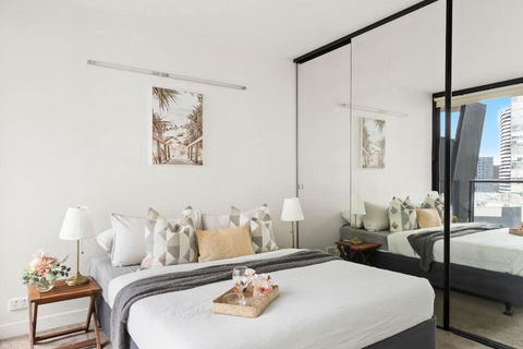 A 2 Bed 3min To Melbourne Central With Parking - Tourism Townsville 4