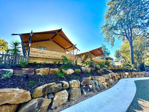 Esk Luxury Glamping Tents - Tourism Townsville 0
