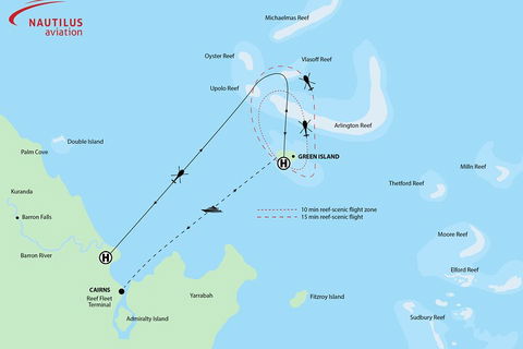 Fly To Green Island - Cruise Return - Tourism Townsville 0