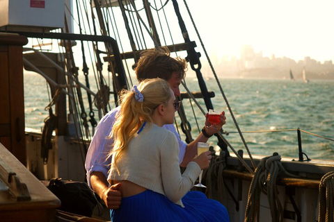 Sydney Harbour Tall Ship Wine & Canapes Evening Cruise - Tourism Townsville 1