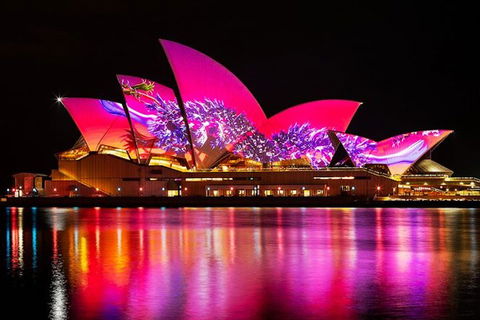 Vivid 90-Minute Sydney Harbour Small Group Catamaran Cruise - Tourism Townsville 1