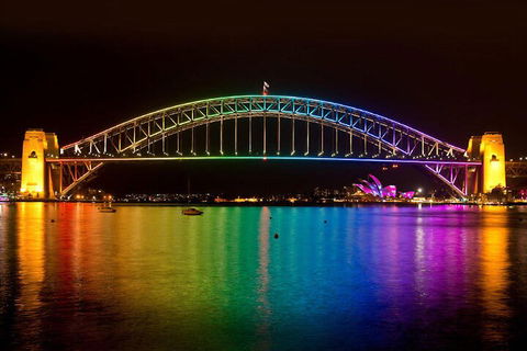 Vivid 90-Minute Sydney Harbour Small Group Catamaran Cruise - Tourism Townsville 3